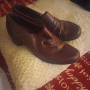 Women's Brown Leather Shoe